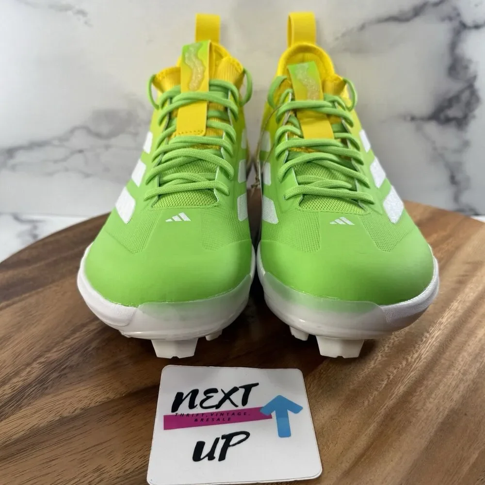 Mens size 12-Adidas Adizero Impact TPU Candy Baseball Cleats Lemon/Lime JR7827